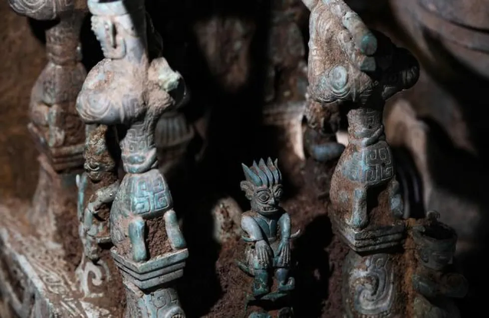 Sanxingdui της Κίνας: Πανάρχαιος βωμός θυσιών ανακαλύφθηκε μαζί με άλλα 13.000 κειμήλια