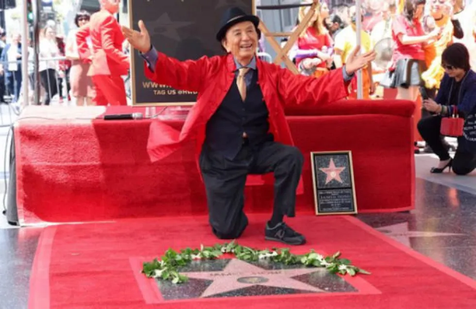 Ο Τζέιμς Χονγκ πήρε αστέρι στη Λεωφόρο της Δόξας μετά από 60 χρόνια καριέρας
