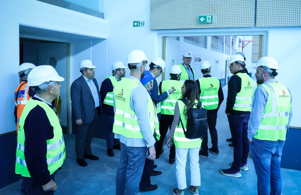 Επίσκεψη της FIBA στο Αθλητικό κέντρο Σπύρος Κυπριανού στη Λεμεσό!