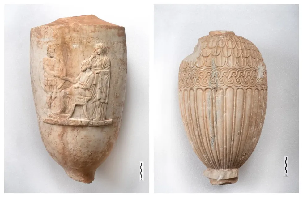 Ελλάδα: Επαναπατρίστηκαν από την Ελβετία επιτύμβια αγγεία με τη συνδρομή της Ιντερπόλ