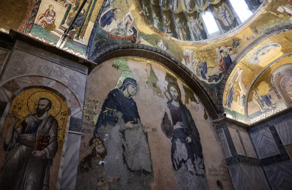 Τα ψηφιδωτά της Μονής της Χώρας στα γαλλικά ΜΜΕ 