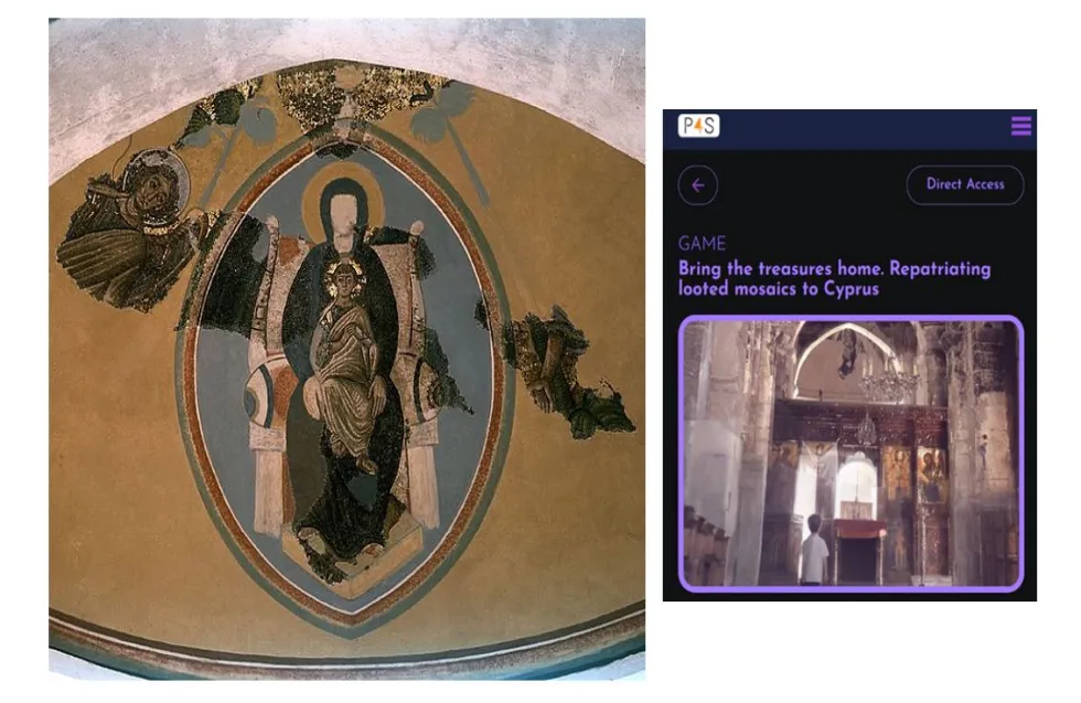 «Τα ψηφιδωτά της Κανακαριάς και ο επαναπατρισμός τους» σε ψηφιακό παιχνίδι 