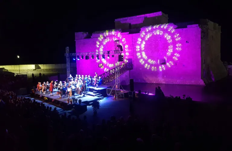 Εντυπωσίασε η Vienna Mozart Orchestra στο Μεσαιωνικό Κάστρο της Κάτω Πάφου